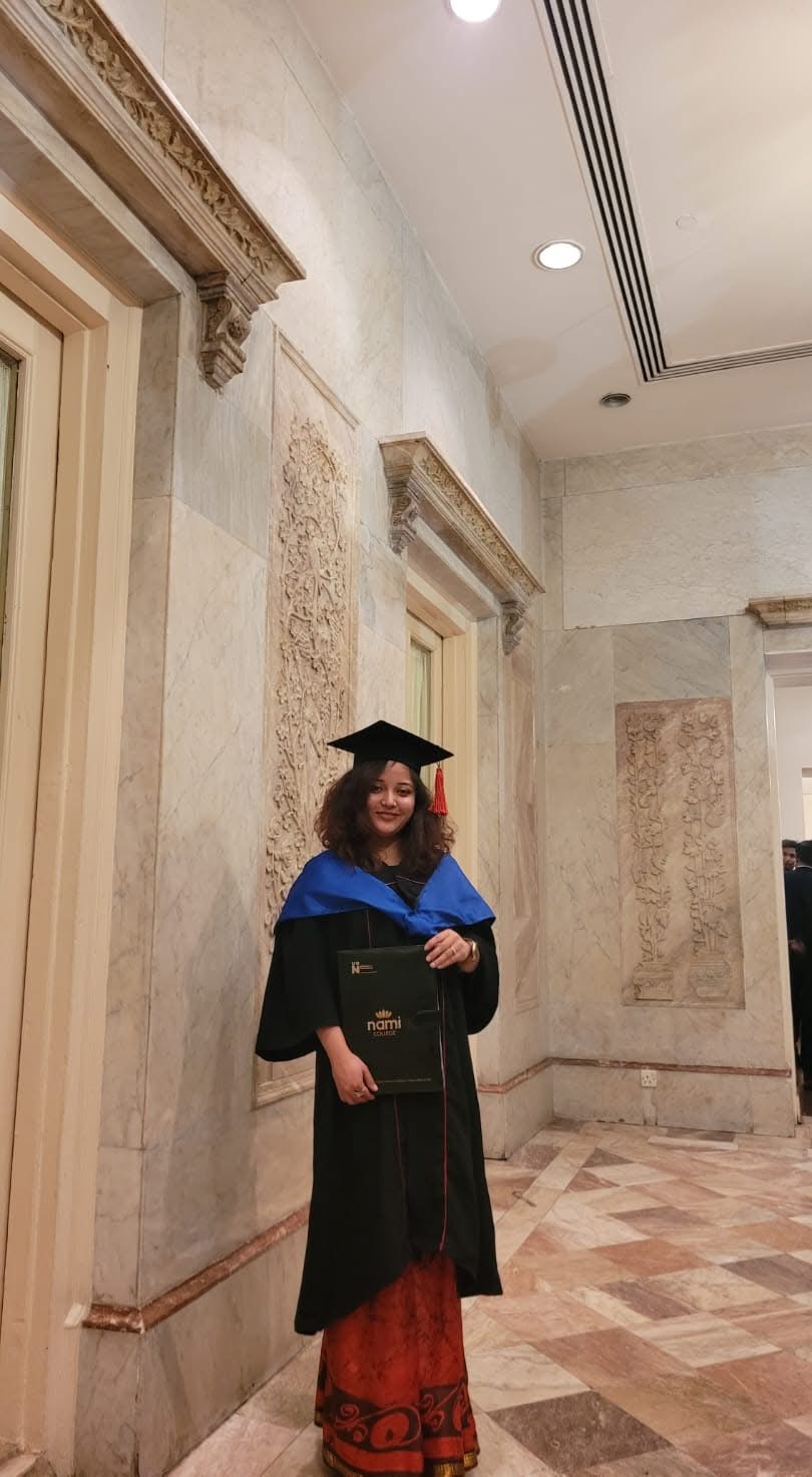 Graduation from NAMI College