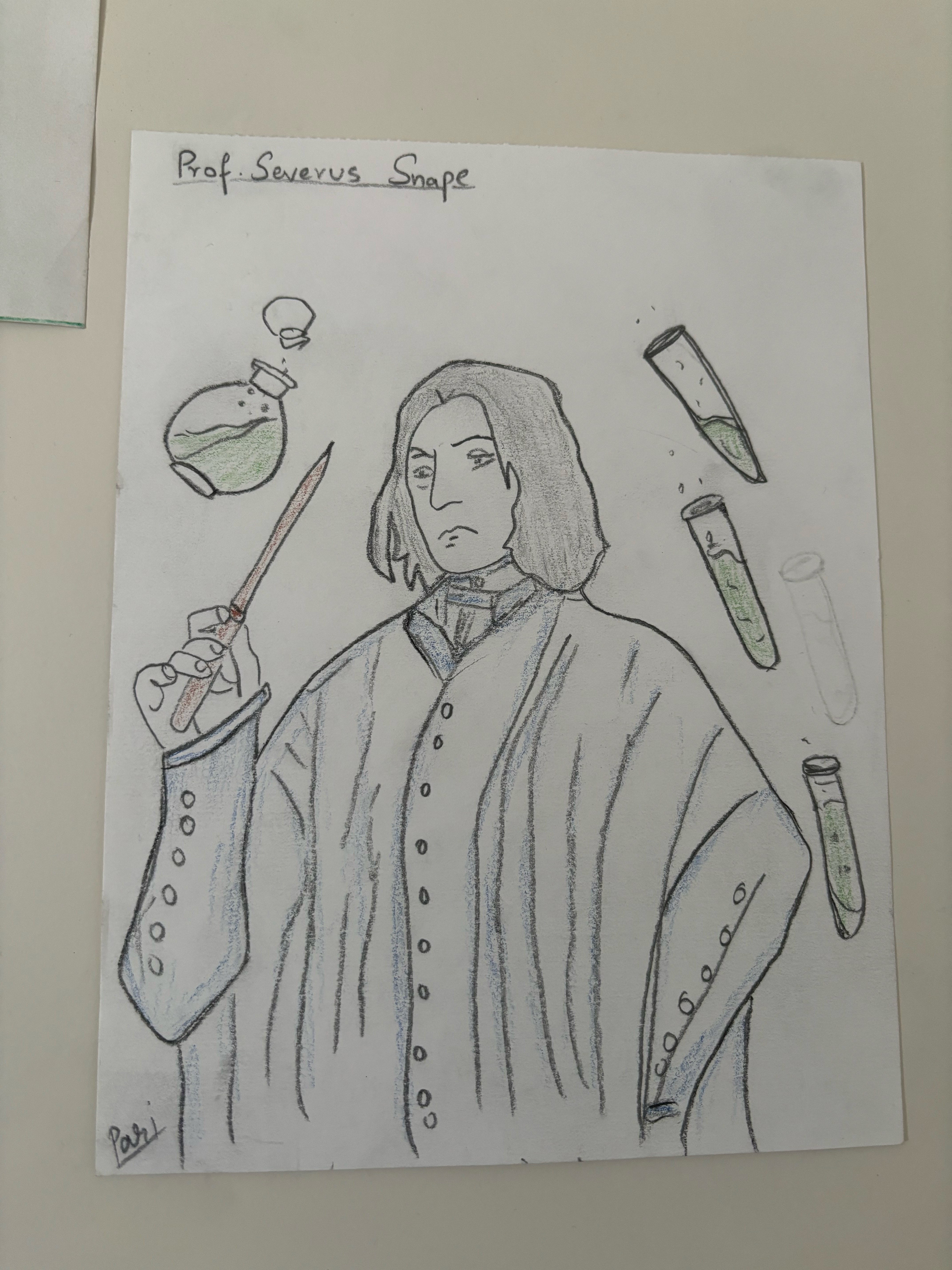 Professor Severus Snape Drawing