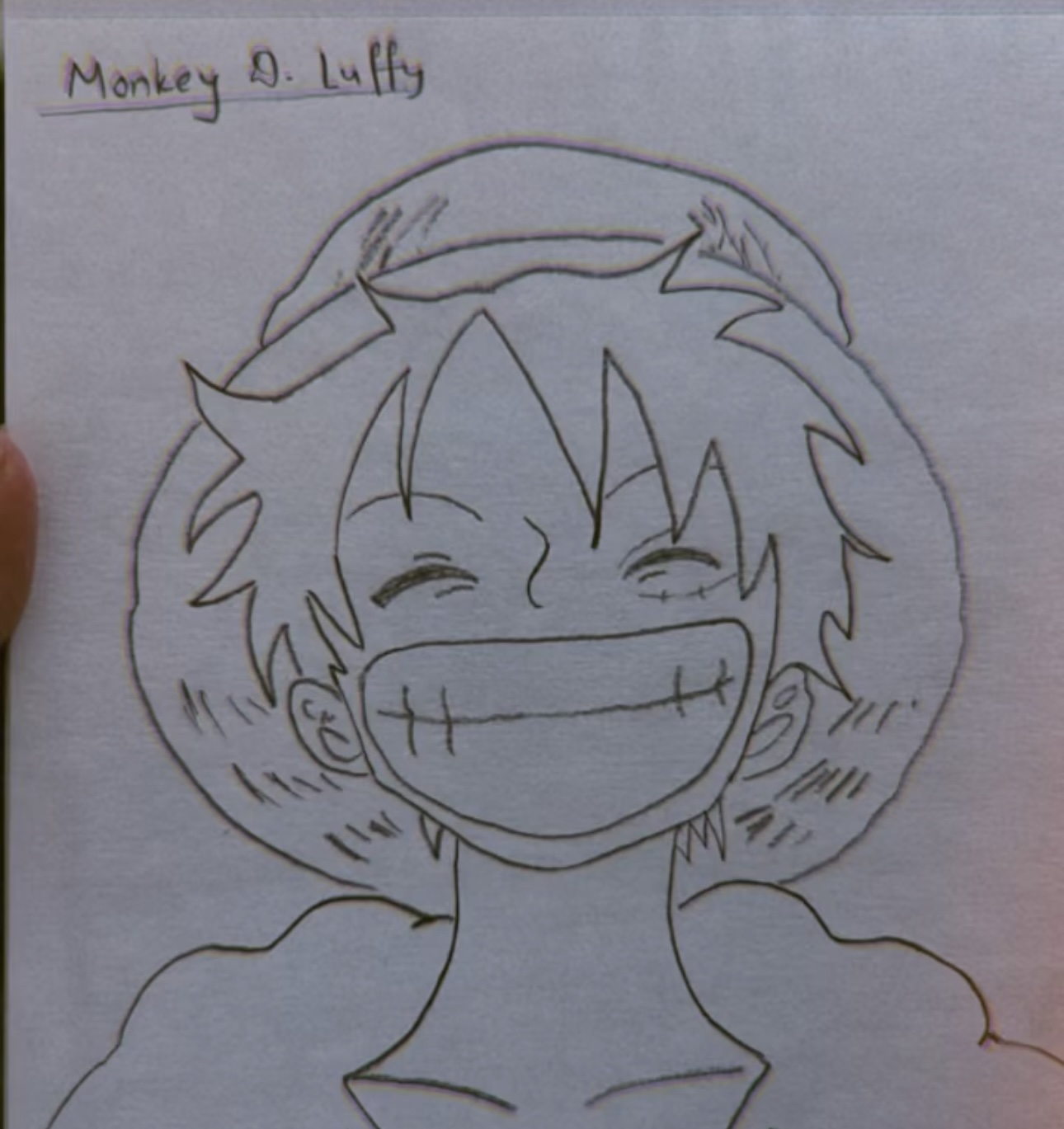 Monkey D. Luffy Drawing